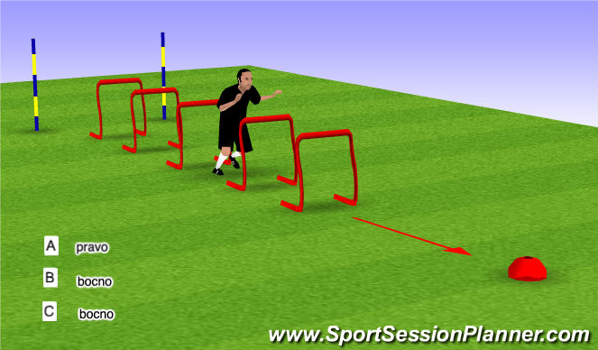 Football/Soccer Session Plan Drill (Colour): Screen 1