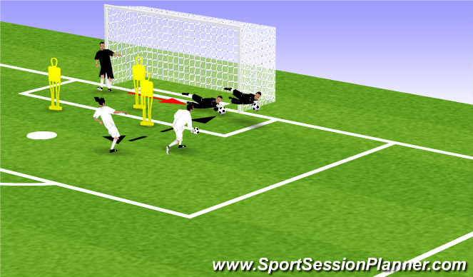 Football/Soccer Session Plan Drill (Colour): Screen 2