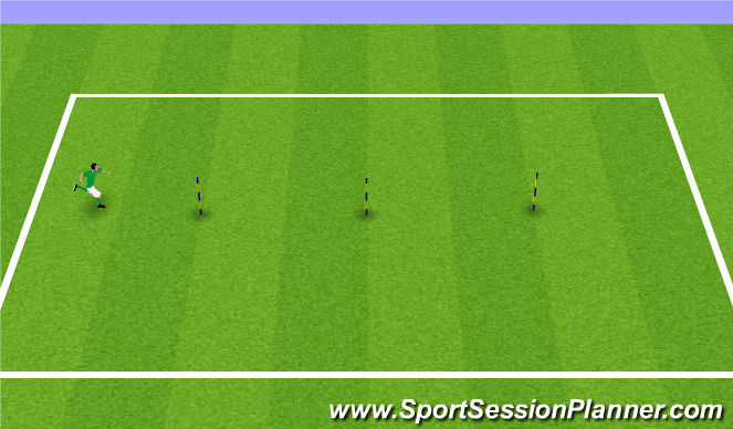 Football/Soccer Session Plan Drill (Colour): Running - Crawling