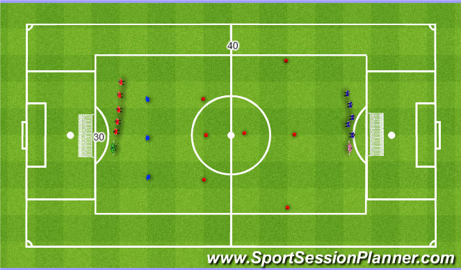 Football/Soccer Session Plan Drill (Colour): Screen 1