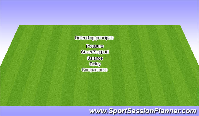 Football/Soccer Session Plan Drill (Colour): Screen 1