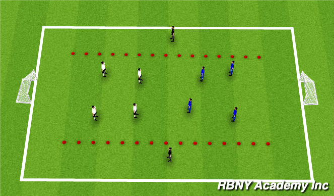 Football/Soccer Session Plan Drill (Colour): Main Theme2