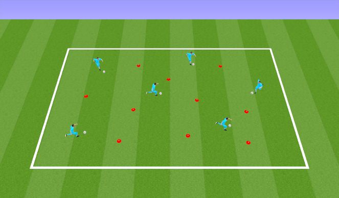 Football/Soccer Session Plan Drill (Colour): Game 2