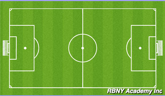 Football/Soccer Session Plan Drill (Colour): scrimmage