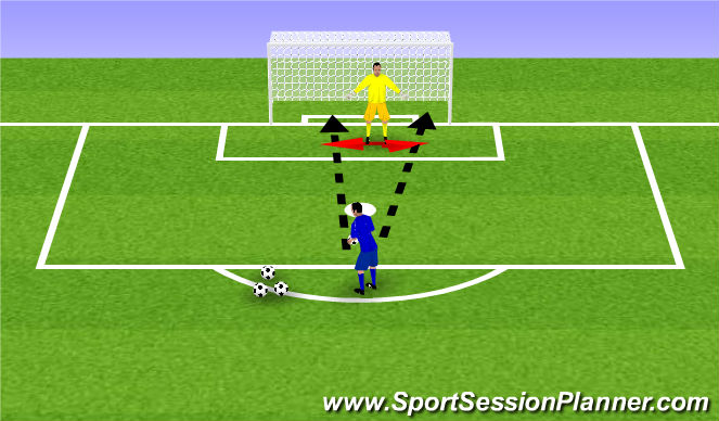 Football/Soccer Session Plan Drill (Colour): Screen 1