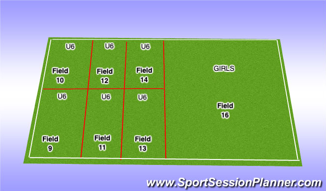 Football/Soccer Session Plan Drill (Colour): FIELD 2