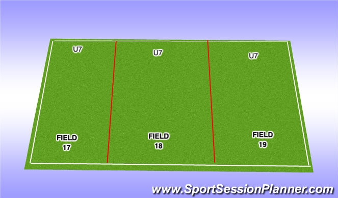 Football/Soccer Session Plan Drill (Colour): FIELD 4