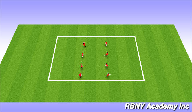 Football/Soccer Session Plan Drill (Colour): Technical Practice