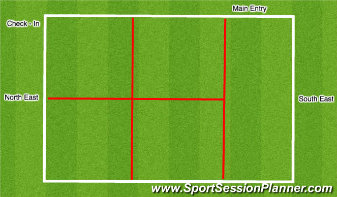 Football/Soccer: Fields Layout (Functional: Defender, Beginner)