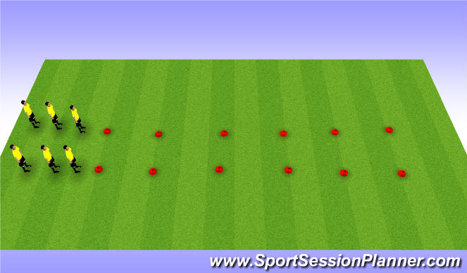 Football/Soccer Session Plan Drill (Colour): Fifa 11 WU