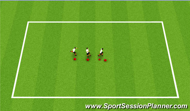 Football/Soccer Session Plan Drill (Colour): Team Building I