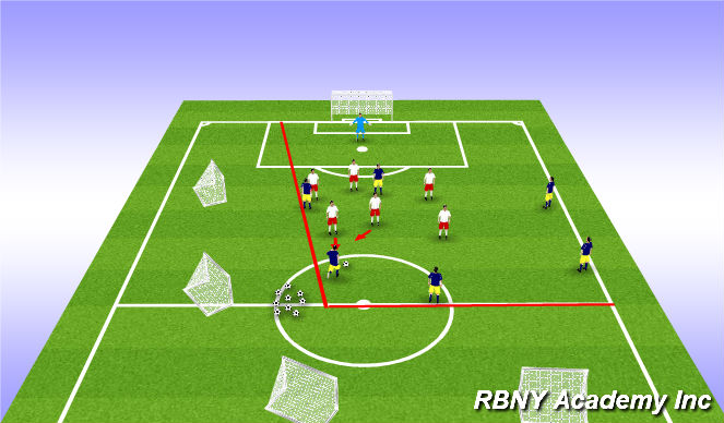 Football/Soccer Session Plan Drill (Colour): Final Test