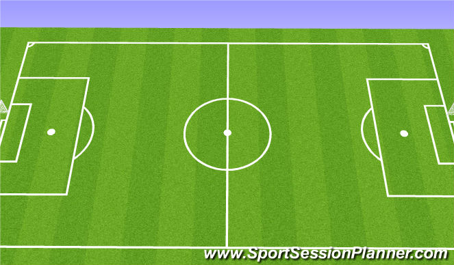 Football/Soccer Session Plan Drill (Colour): 比赛