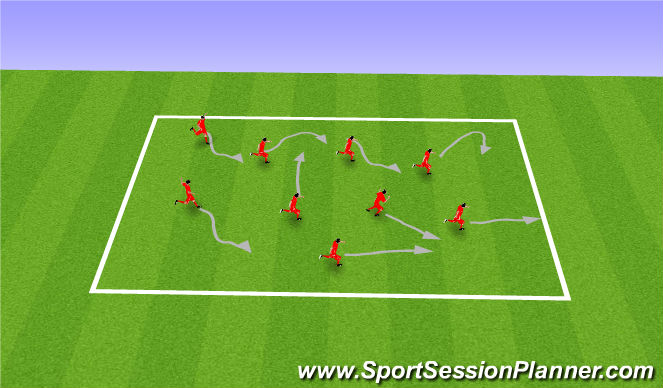 Football/Soccer Session Plan Drill (Colour): Can You?