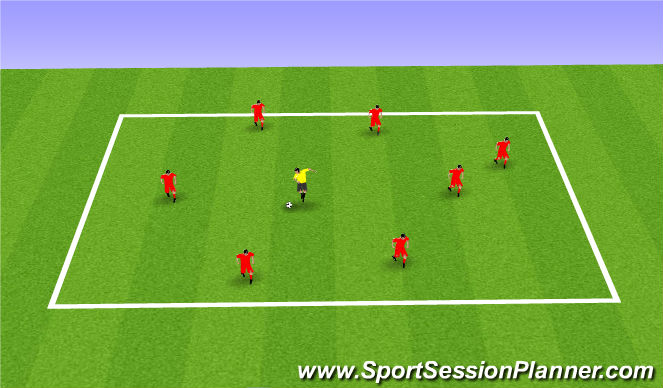 Football/Soccer Session Plan Drill (Colour): Freestyle juggling lifts