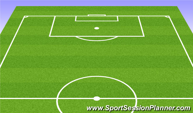 Football/Soccer Session Plan Drill (Colour): Arrival-Juggling