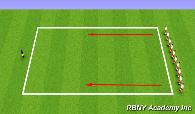 Football/Soccer Session Plan Drill (Colour): What's the time Incredible Hulk