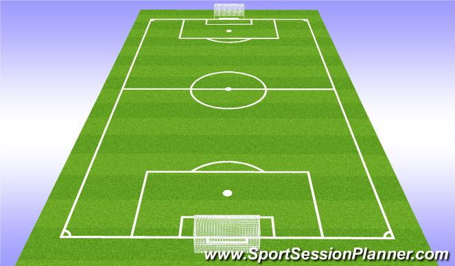Football/Soccer Session Plan Drill (Colour): 200's