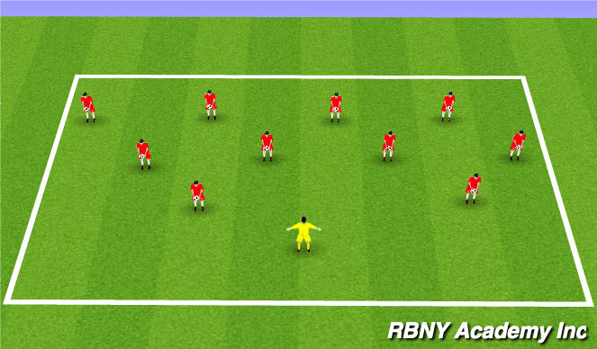 Football/Soccer Session Plan Drill (Colour): Juggling/Ball mastery