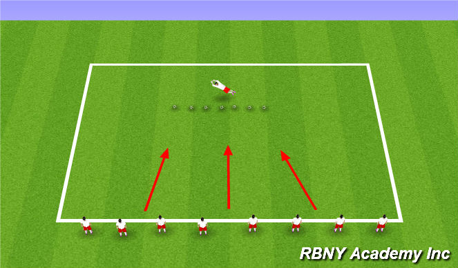 Football/Soccer Session Plan Drill (Colour): Main Theme