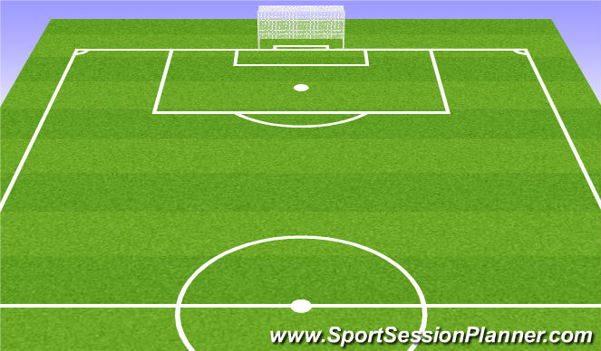 Football/Soccer Session Plan Drill (Colour): Shape