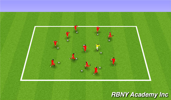 Football/Soccer Session Plan Drill (Colour): Introduction-I can do this, Can you?