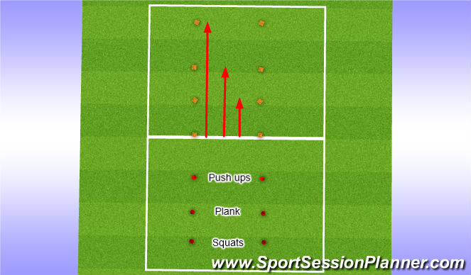 Football/Soccer Session Plan Drill (Colour): Screen 1