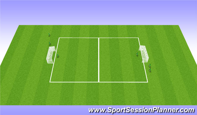 Football/Soccer Session Plan Drill (Colour): Exercise 5