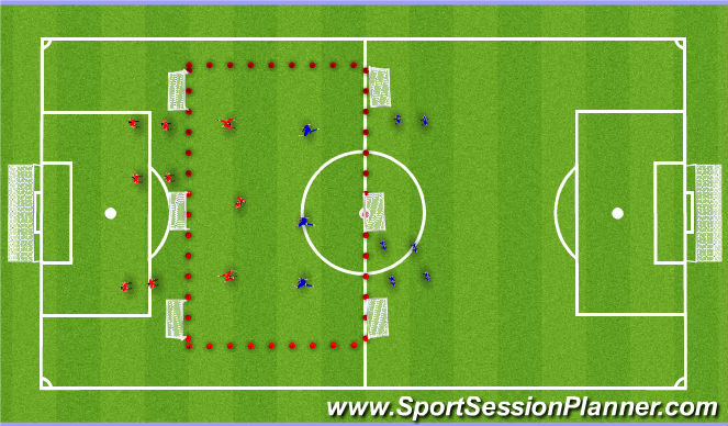 Football/Soccer Session Plan Drill (Colour): Screen 1