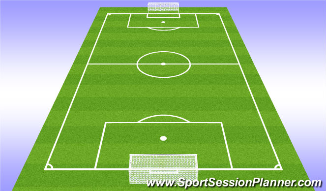 Football/Soccer Session Plan Drill (Colour): Screen 2