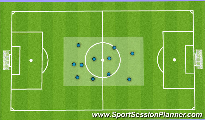 Football/Soccer Session Plan Drill (Colour): Screen 1