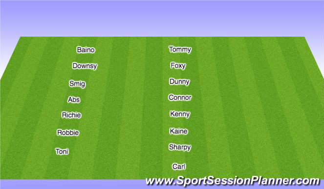 Football/Soccer Session Plan Drill (Colour): Screen 4