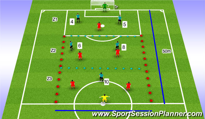 Football/Soccer: Creantig And Exploiting Overloads (Tactical: Playing ...