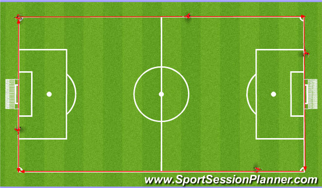 Football/Soccer Session Plan Drill (Colour): Lap #6