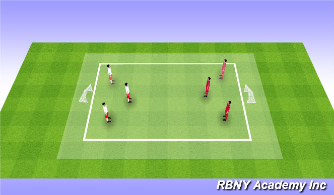 Football/Soccer Session Plan Drill (Colour): Free Play at Red Bull Arena