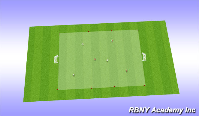 Football/Soccer Session Plan Drill (Colour): Match