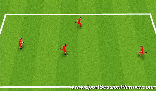 Football/Soccer Session Plan Drill (Colour): Tag. Berek