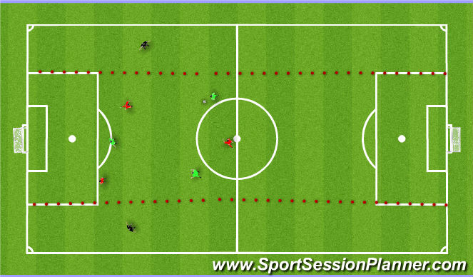 Football/Soccer Session Plan Drill (Colour): Screen 3