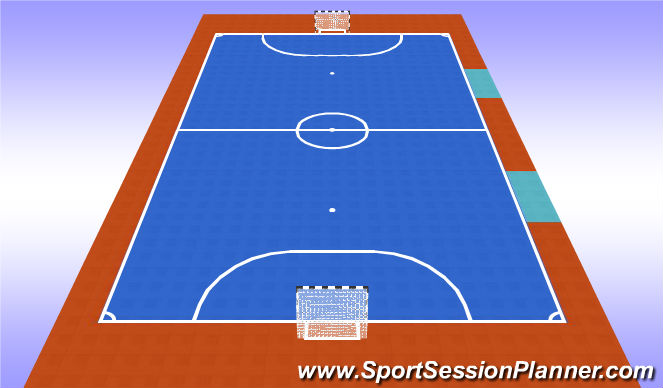 Futsal Session Plan Drill (Colour): Futsal introduction