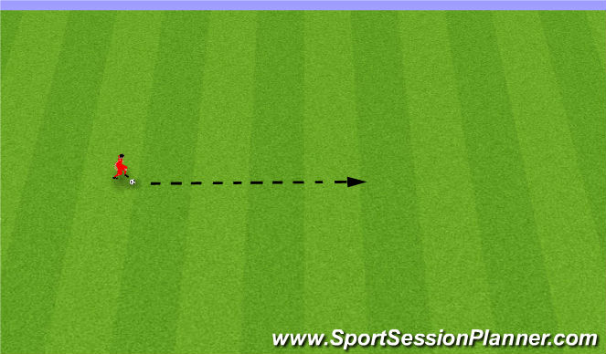 Football/Soccer Session Plan Drill (Colour): Screen 1