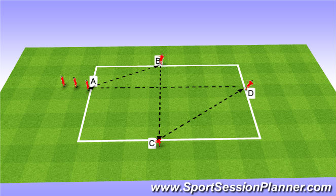 Football/Soccer Session Plan Drill (Colour): Screen 1