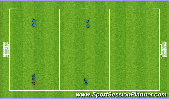 Football/Soccer Session Plan Drill (Colour): Screen 1