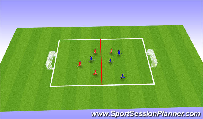 Football/Soccer Session Plan Drill (Colour): Final Game