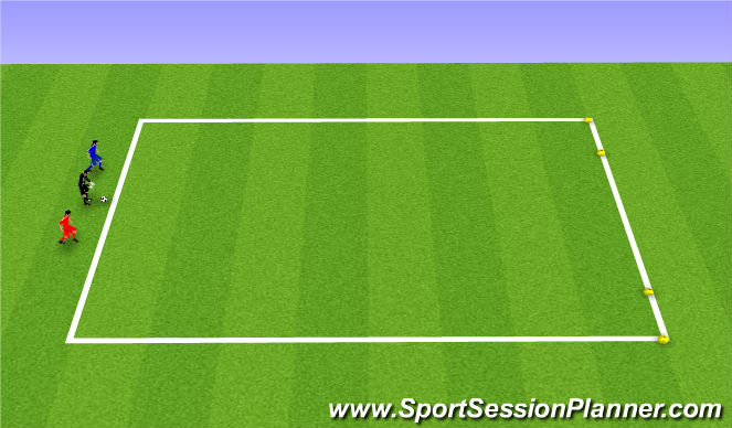 Football/Soccer Session Plan Drill (Colour): Activity 2