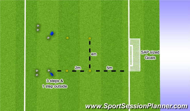 Football/Soccer Session Plan Drill (Colour): Screen 4