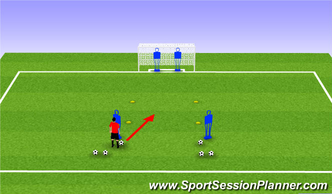 Football/Soccer Session Plan Drill (Colour): Screen 5