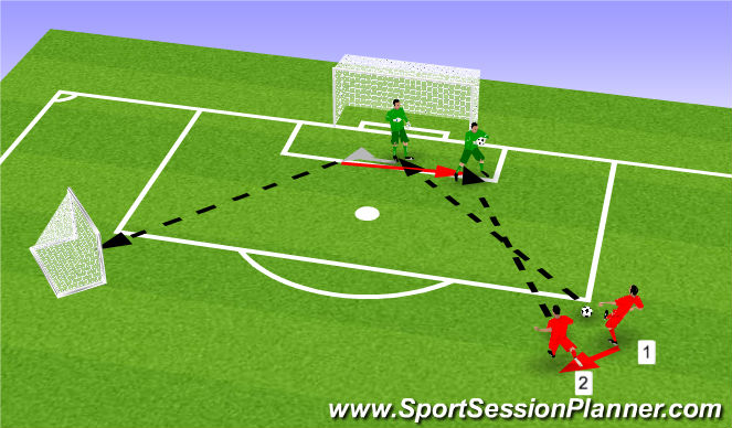 Football/Soccer Session Plan Drill (Colour): Screen 4