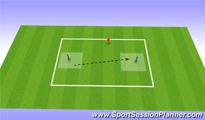 Football/Soccer Session Plan Drill (Colour): ball work.