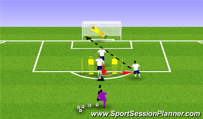 Football/Soccer Session Plan Drill (Colour): Screen 1