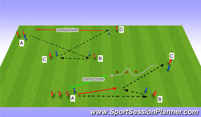 Football/Soccer Session Plan Drill (Colour): Pantalla 1